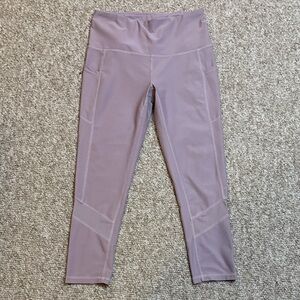 Reebok purple  Active Leggings with Side Panels women’s